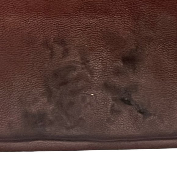 Gorgeous! Sandro Reddish Brown Lambskin Leather Skirt with pockets Sz 2 … - Picture 8 of 11